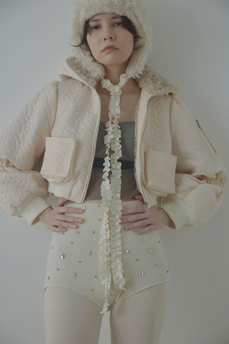 POWERFUL BOMBER CUFF DRESS Vol.2/BLACK | CEREΛL